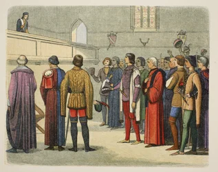 Richard eingeladen, die Krone zu übernehmen, 25. Juni 1483, aus 